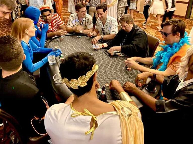 Casino Night Poker Table