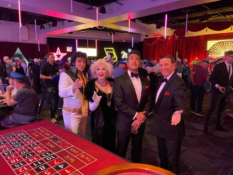 Roulette Table at a Casino Party